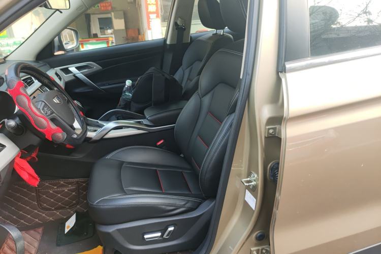 Used Geely Auto Emgrand X7 Sport 2018 1.8TD Automatic Two-Wheel Drive Smart Connect 4G Internet Edition Left Front Seat