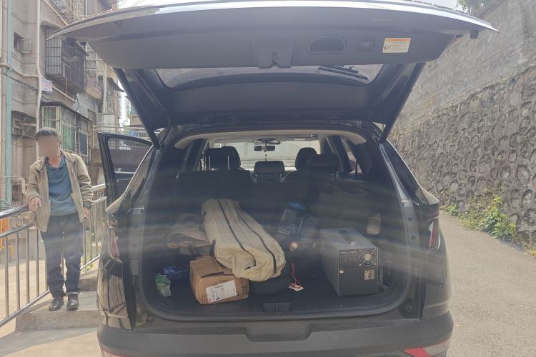 Used Hyundai Tucson 2023 Tucson L 1.5T Automatic Two-Wheel Drive LUX Prestige Edition Trunk