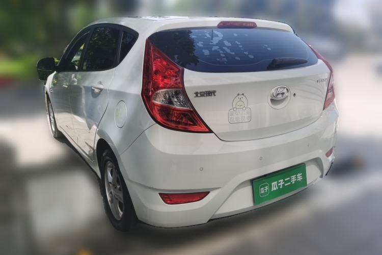 Used Hyundai Verna (older generation) 2011 Hatchback 1.4L Automatic Fashion GT Rear Left 45 Deg