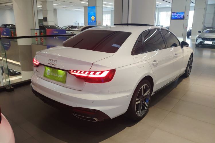 Used Audi A4L 2022 40 TFSI Luxury Dynamic Model Rear Right 45 Deg