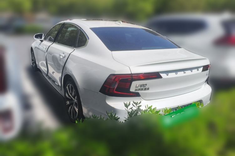 Used Volvo S90 New Energy 2021 T8 eDrive Hybrid Zhiyi Luxury Edition Rear Left 45 Deg
