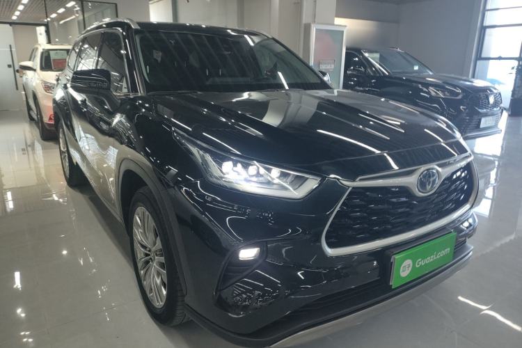 Used Toyota Highlander 2023 2.5L Smart Electric Hybrid Dual-Engine Four-Wheel Drive Prestige Version – 7 Seats
