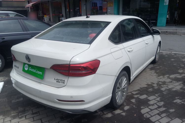 Used Volkswagen Lavida 2018 280TSI DSG Comfort Edition China V Standard Rear Right 45 Deg