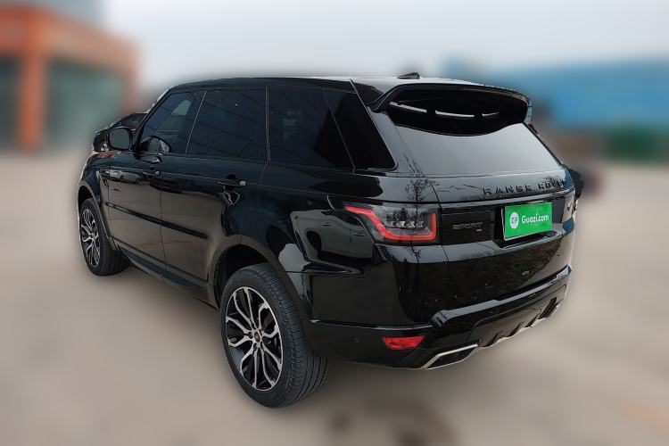Used Land Rover Range Sport 2022 3.0 L6 YAO Black Edition Rear Left 45 Deg