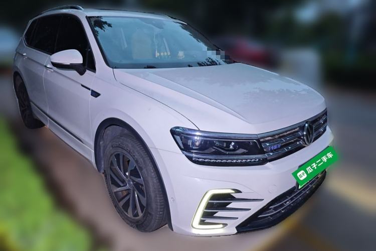 Used Volkswagen Tiguan L New Energy 2020 430 PHEV Plug-in Hybrid Flagship Edition Front Right 45 Deg