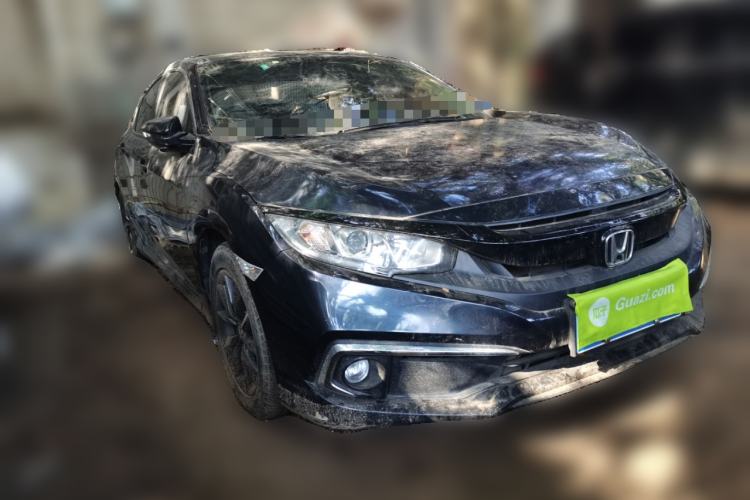 Used Honda Civic 2019 220TURBO CVT Dynamic Edition China VI Front Right 45 Deg