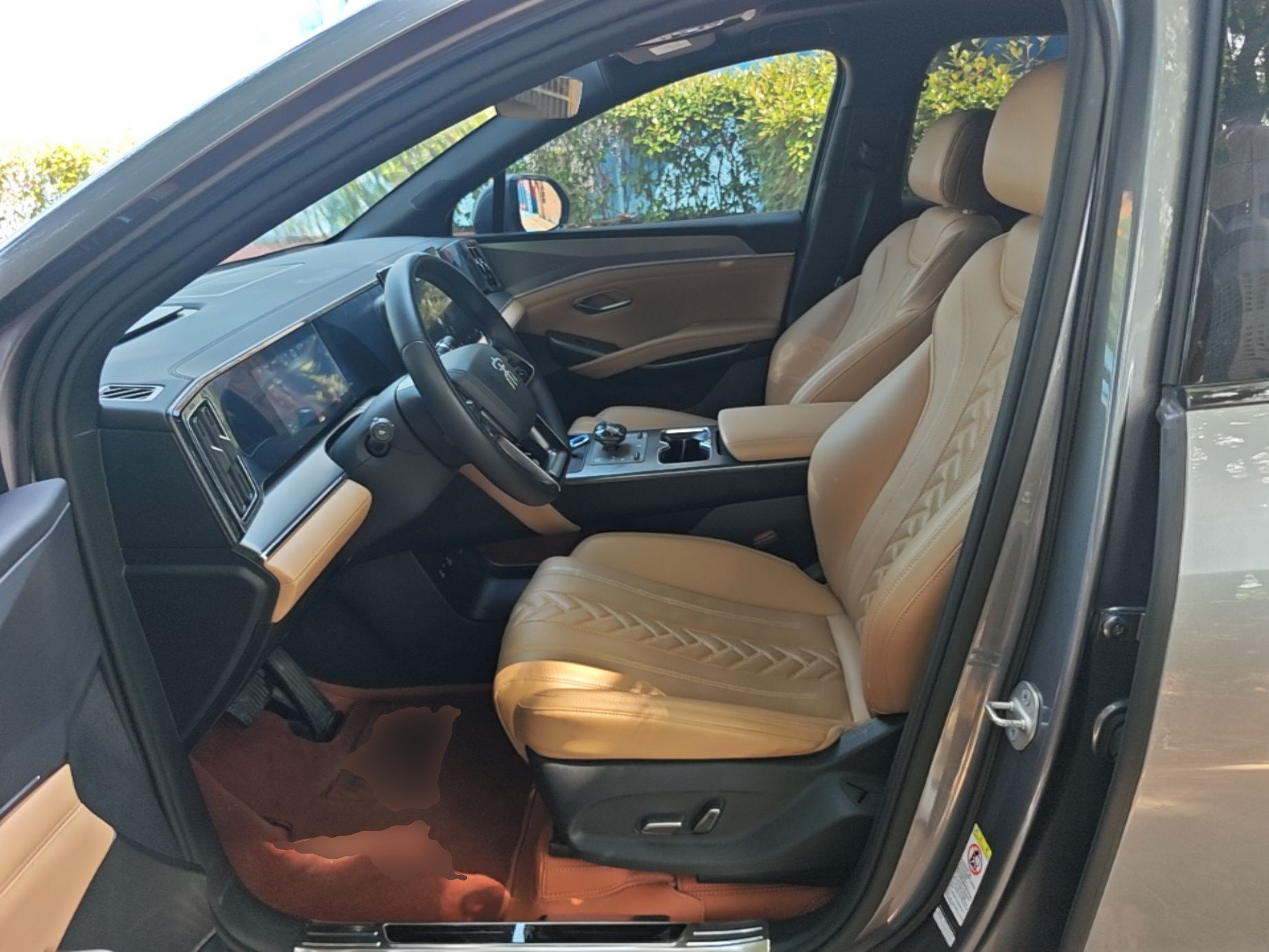 Avant de la voiture