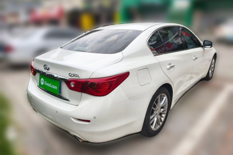 Used Infiniti Q50L 2016 2.0T Ambition Edition Rear Right 45 Deg