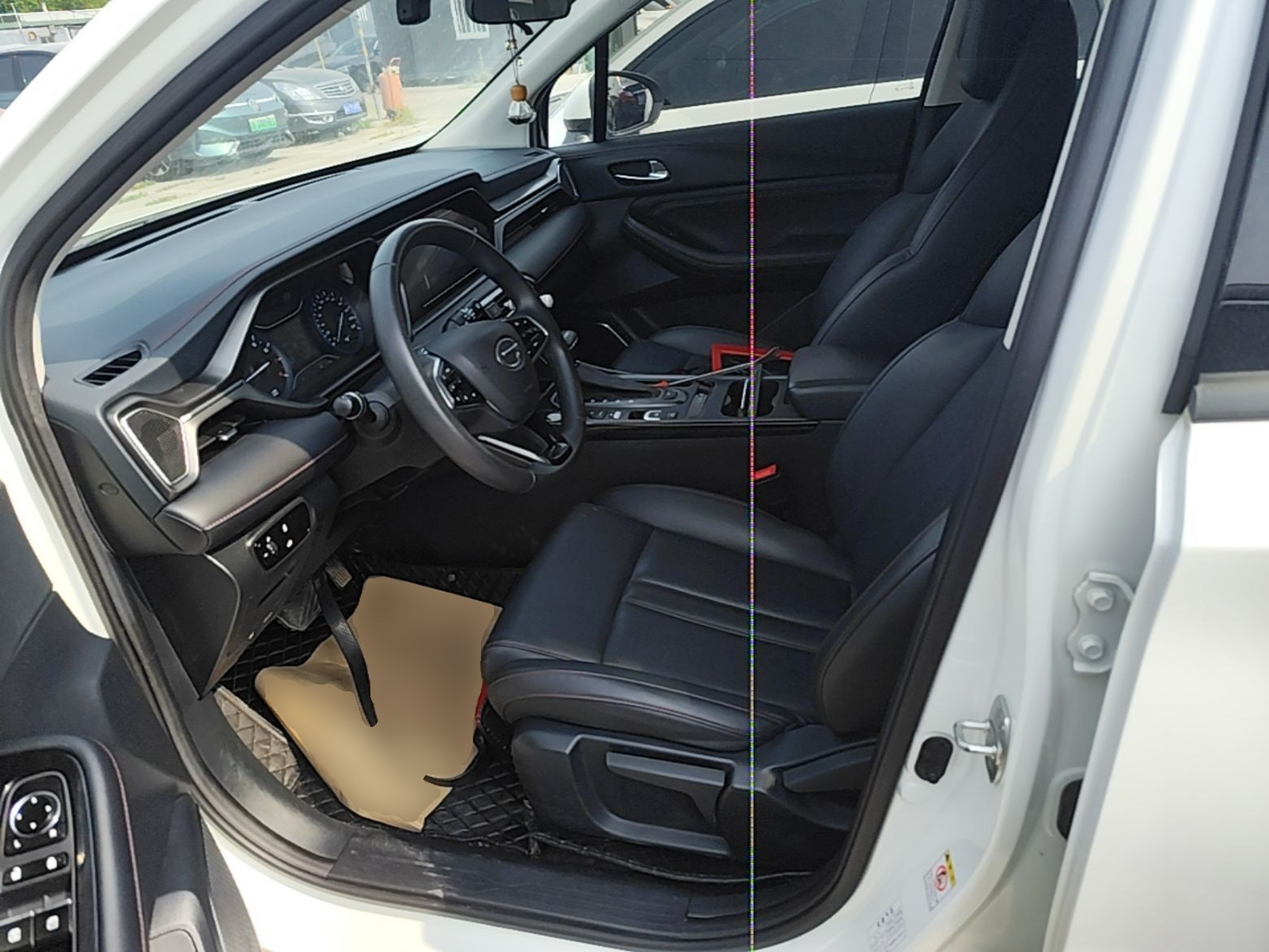 Avant de la voiture