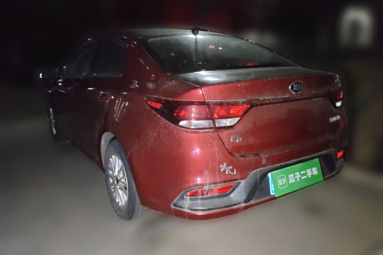 Used Kia K2 2017 Sedan 1.4L Manual Transmission GLS Rear Left 45 Deg