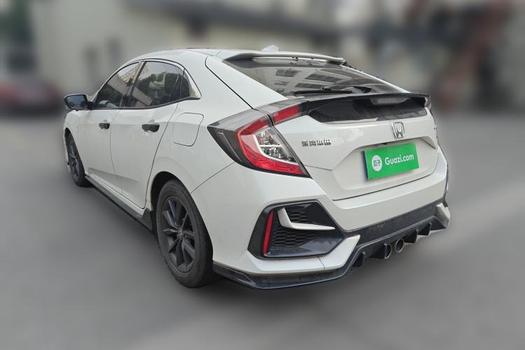 Used Honda Civic 2021 HATCHBACK 220TURBO CVT New Trendsetter Rear Left 45 Deg