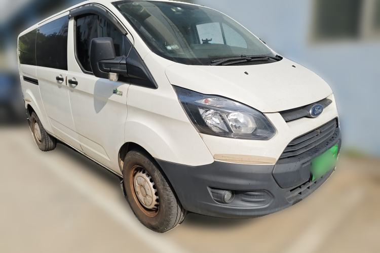 Used Ford Transit 2020 2.0T Diesel Multi-Function Commercial Vehicle Mid-Chassis Low-Roof Design with Dual Rear Doors Meeting China VI Emission Standards Front Right 45 Deg