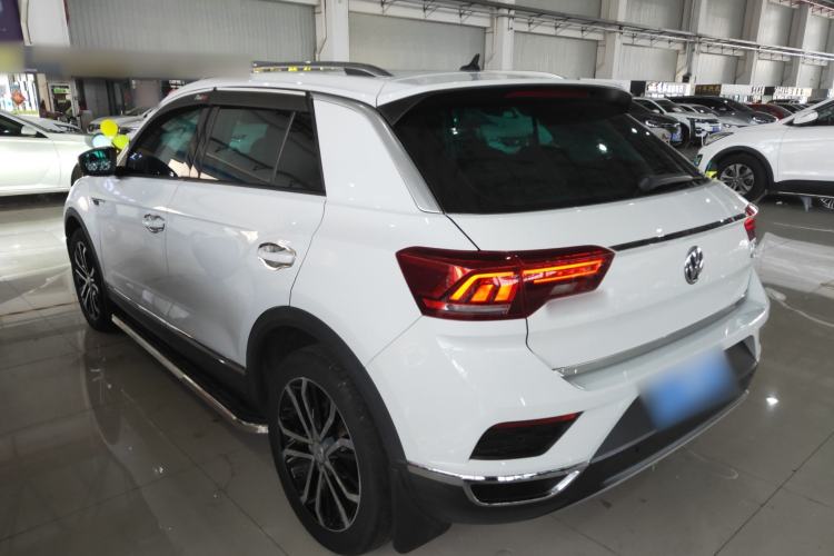 Used Volkswagen T-ROC 2019 280TSI DSG Two-Wheel Drive Comfort Version China VI Standard Rear Left 45 Deg