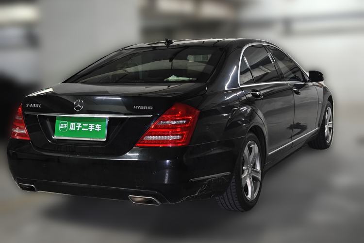 Used Mercedes-Benz S-Class 2010 S 400 L HYBRID Rear Right 45 Deg