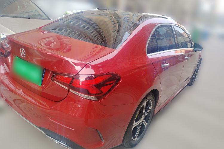 Used Mercedes-Benz A-Class 2022 Second Facelift A 200 L Sport Sedan Fashion Version Rear Right 45 Deg