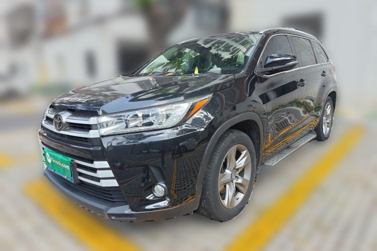 Used Toyota Highlander 2018 2.0T Four-Wheel Drive Luxury Edition 7 Seats China V Emission Standard