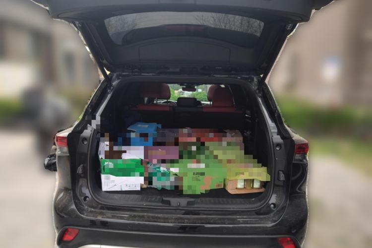 Used Toyota Crown Kluger 2023 2.5L HEV Four-Wheel Drive Flagship Edition Trunk