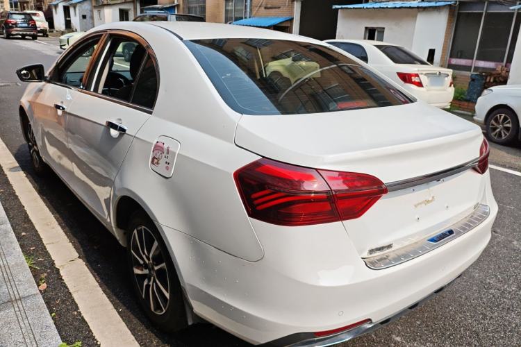 Used Geely Auto Emgrand 2019 Leading Edition 1.5L CVT Upward-Connected Model China VI Standard Rear Left 45 Deg