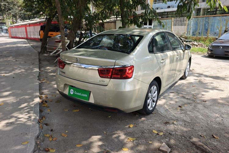 Used Citroen C4 Sega 2016 1.6L Manual Comfort Model Rear Right 45 Deg