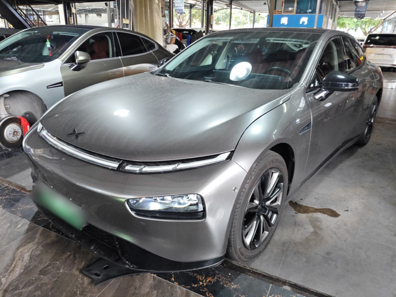 Parte inferior delantera