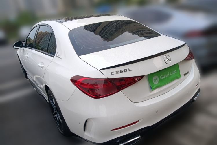 Used Mercedes-Benz C-Class 2023 Second Facelift C 260 L Starry Night Sports Edition Rear Left 45 Deg