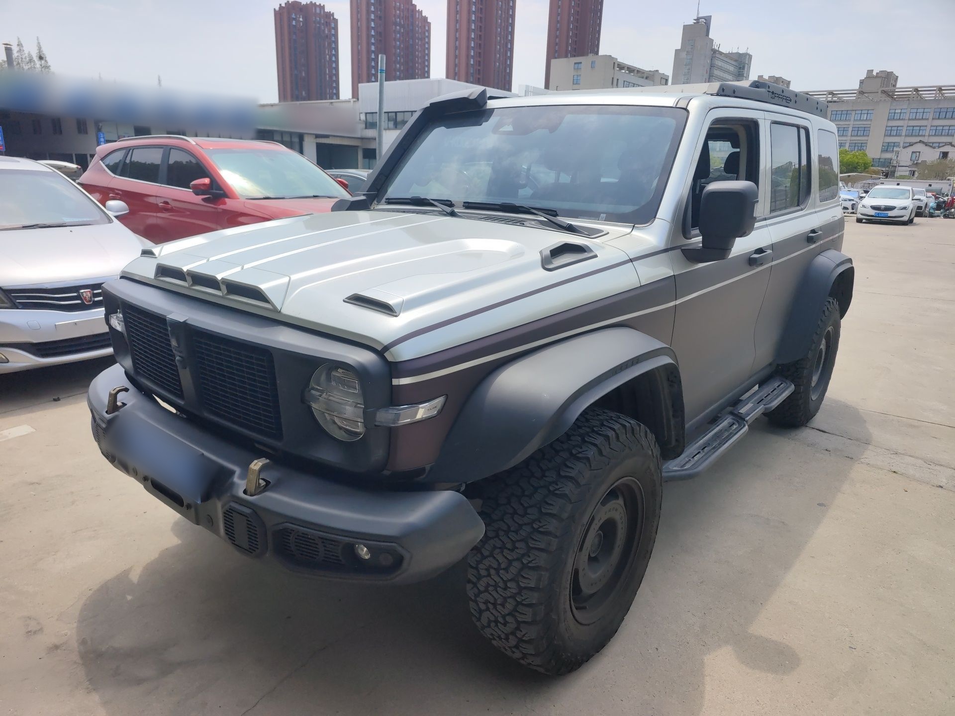 Parte inferior delantera