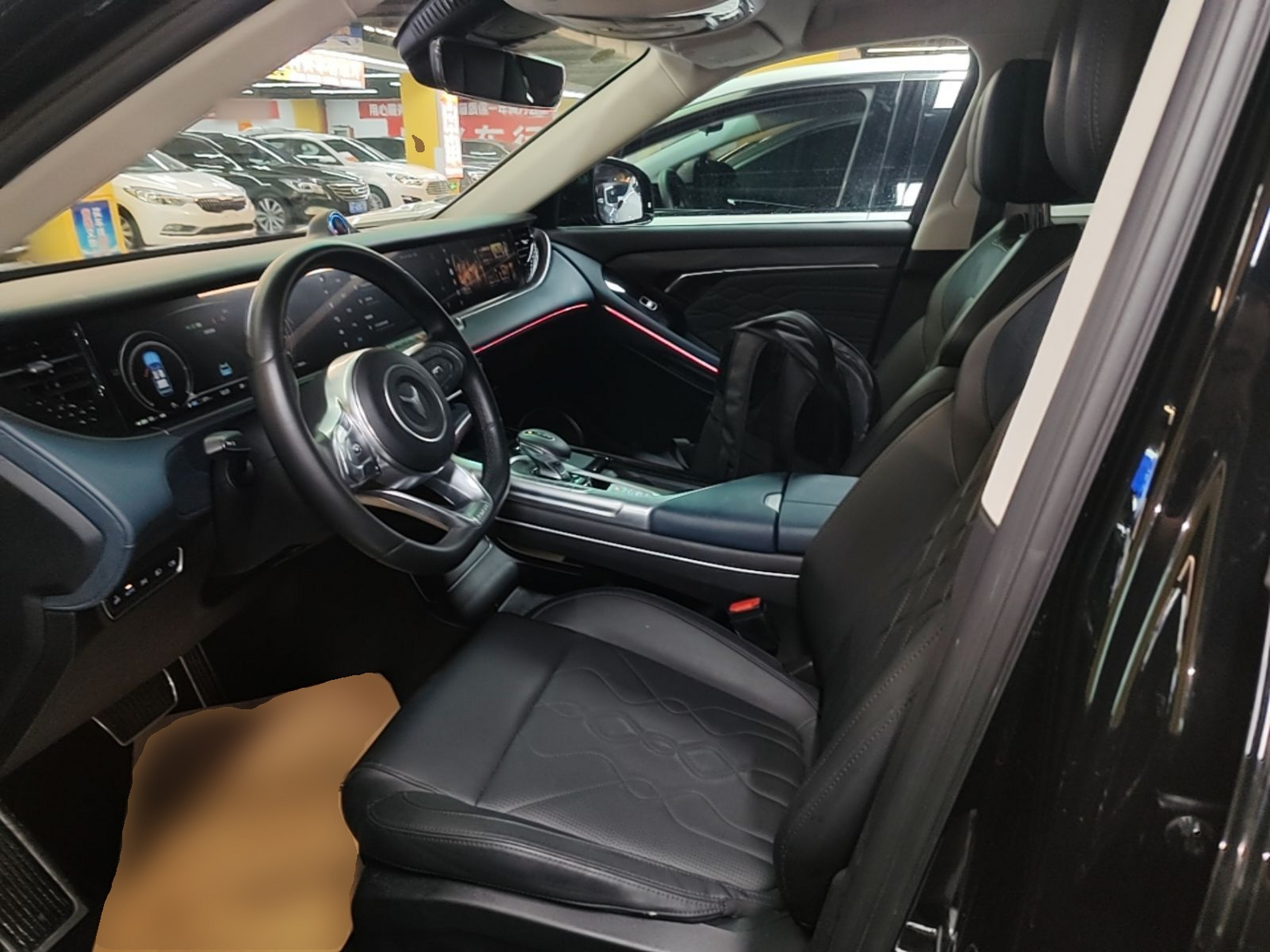 Avant de la voiture