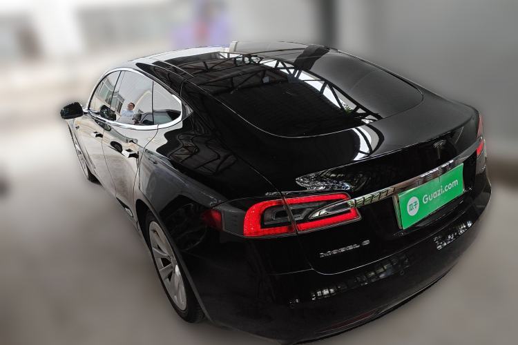 Used Tesla Model S 2015 S 85D Rear Left 45 Deg