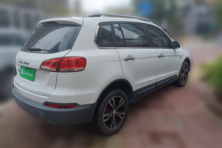 Used Zotye Domy X5 2017 Platinum Edition 1.5T Manual Luxury Model Rear Right 45 Deg