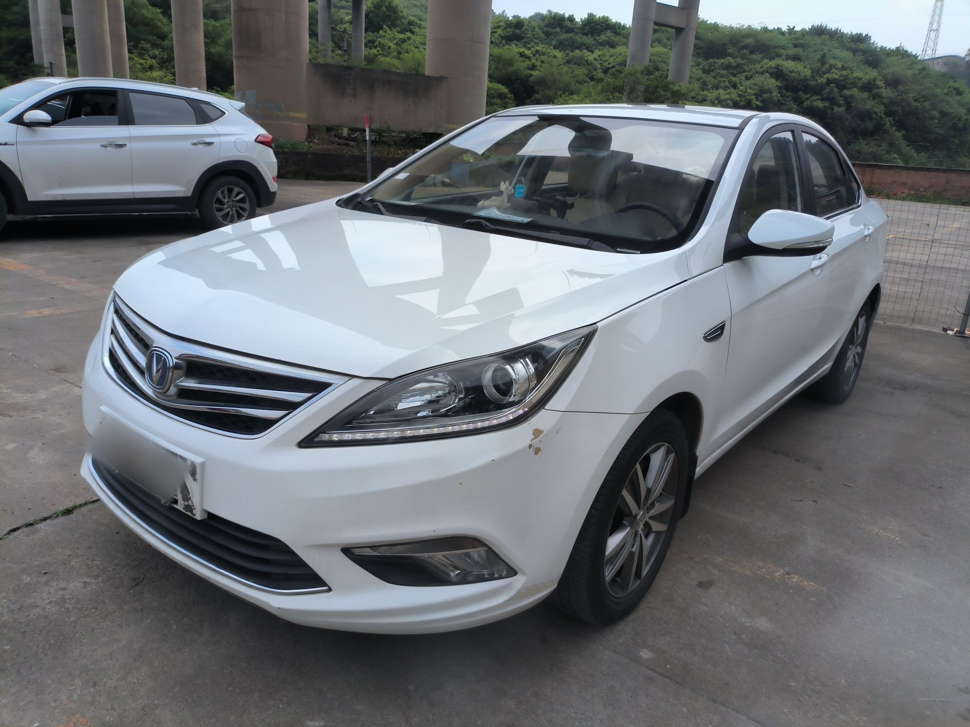 Parte inferior delantera