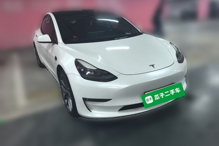 Used Tesla Model 3 2021 Revised Version II – Performance High-Performance All-Wheel-Drive Edition Front Right 45 Deg