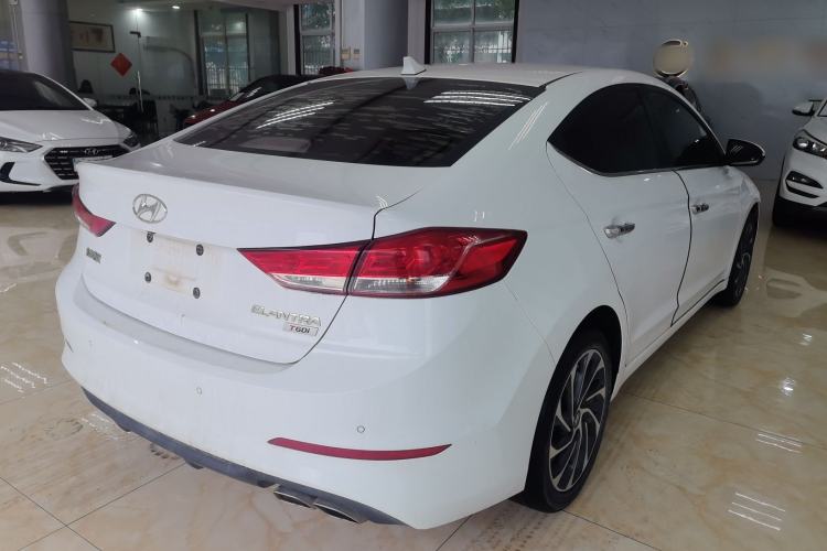 Used Hyundai Elantra (6th Generation / Lingdong) 2020 1.4T Dual-Clutch Xuan Dong · Dynamic Version Rear Right 45 Deg
