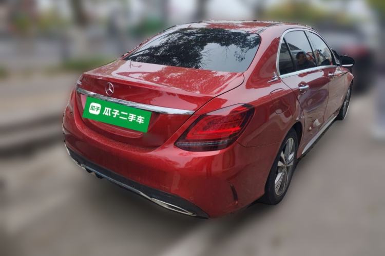 Used Mercedes-Benz C-Class 2019 C 180 L Fashion Edition Sport Version Rear Right 45 Deg