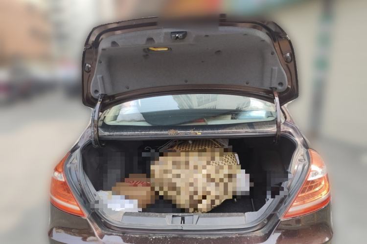 Used Geely Auto Emgrand 2014 Sedan 1.5L CVT Elite Model Trunk