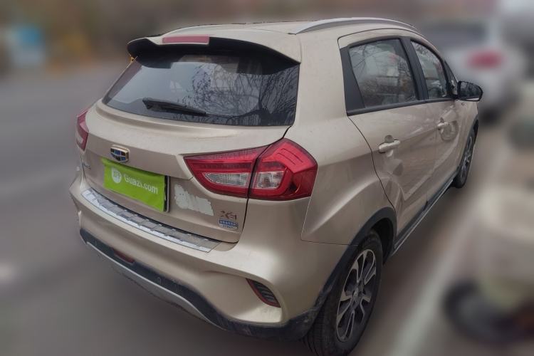 Used Geely Auto Vision X3 2017 1.5L Automatic Luxury Model Rear Right 45 Deg