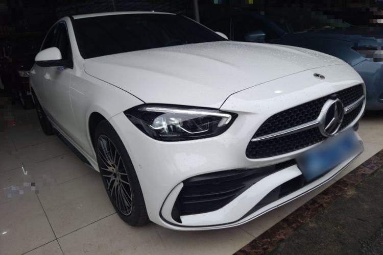 Used Mercedes-Benz C-Class 2023 C 200 L Sport Edition Front Right 45 Deg