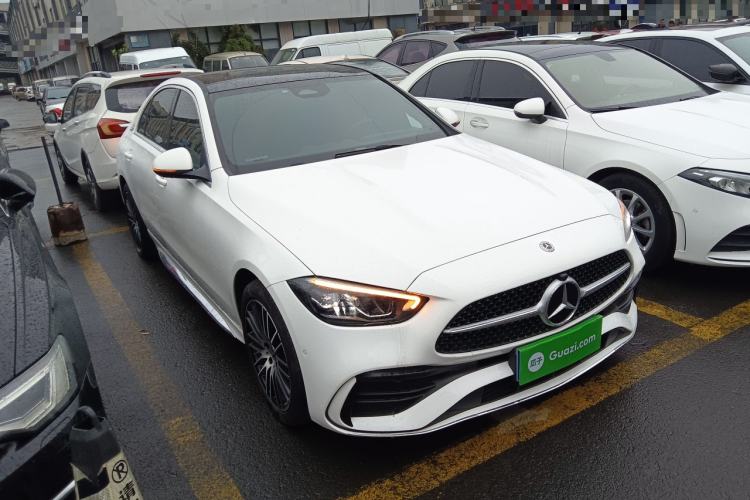 Used Mercedes-Benz C-Class 2024 Second Facelift C 260 L Sport Edition Front Right 45 Deg