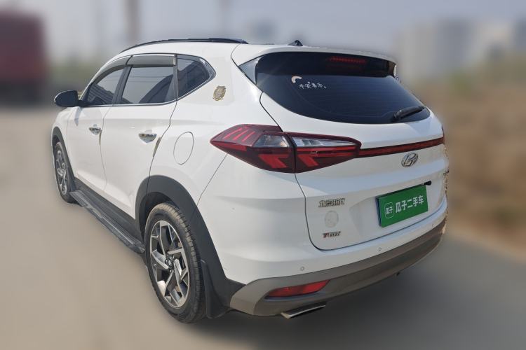 Used Hyundai Tucson 2019 280TGDi Dual-Clutch Two-Wheel Drive Fashion Edition China VI Standard Rear Left 45 Deg