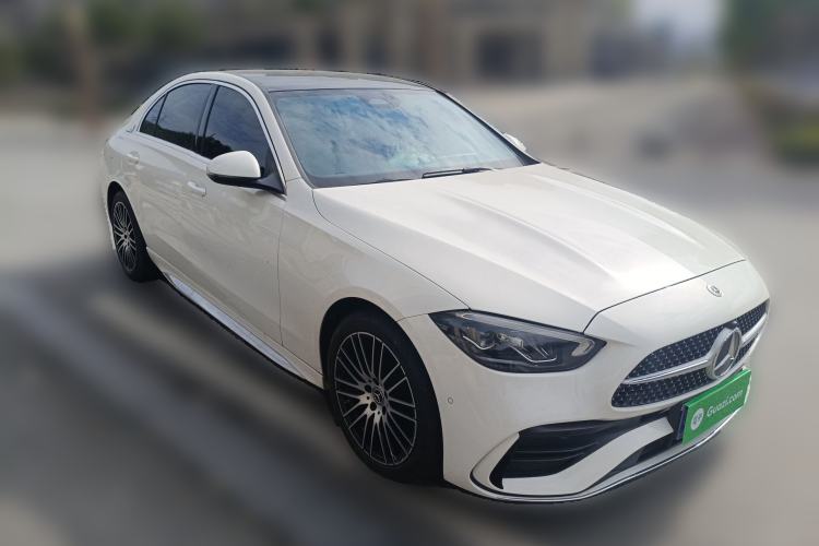 Used Mercedes-Benz C-Class 2023 Second Facelift C 260 L Sport Edition Front Right 45 Deg