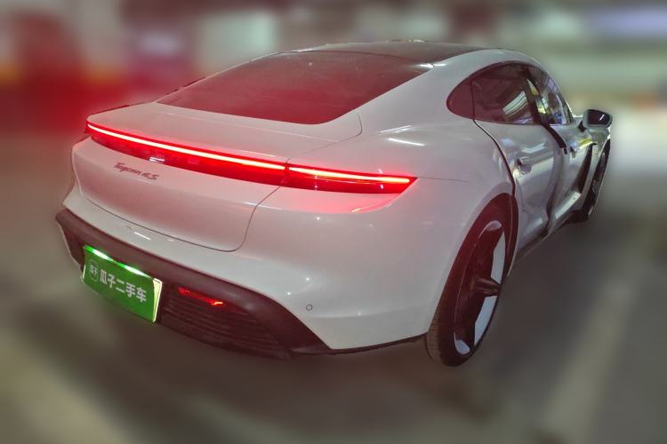 Used Porsche Taycan 2022-Year Restyled Taycan 4S Rear Right 45 Deg