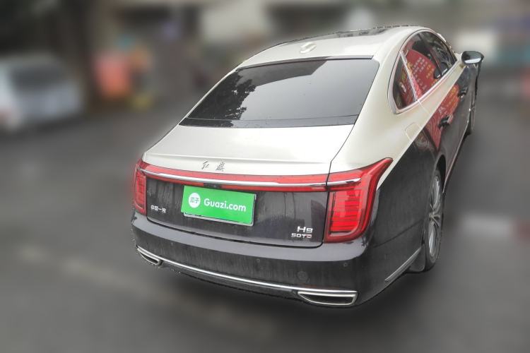 Used Hongqi H9 2020 2.0T Smart Connect Flagship Edition Rear Right 45 Deg