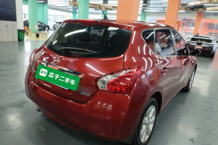 Used Nissan Tiida 2014 1.6L CVT Smart Model Rear Right 45 Deg