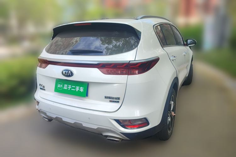 Used Kia KX5 2019 1.6T Automatic Two-Wheel Drive Luxury Edition Rear Right 45 Deg