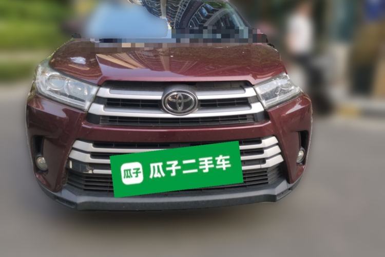 Used Toyota Highlander 2018 2.0T Four-Wheel Drive Luxury Version 7 Seats China VI Standard
