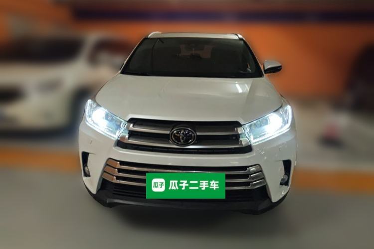 Used Toyota Highlander 2018 2.0T Four-Wheel Drive Supreme Edition 7-Seater China VI Front