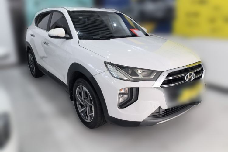 Used Hyundai Tucson 2019 280TGDi Dual-Clutch Two-Wheel Drive Smart Connect Version China V Standard Front Right 45 Deg