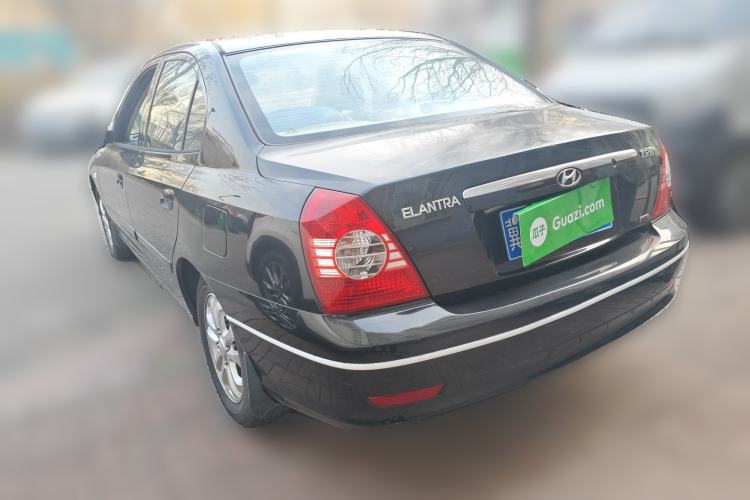 Used Hyundai Elantra 2007 1.6L Manual Comfort Model Rear Left 45 Deg