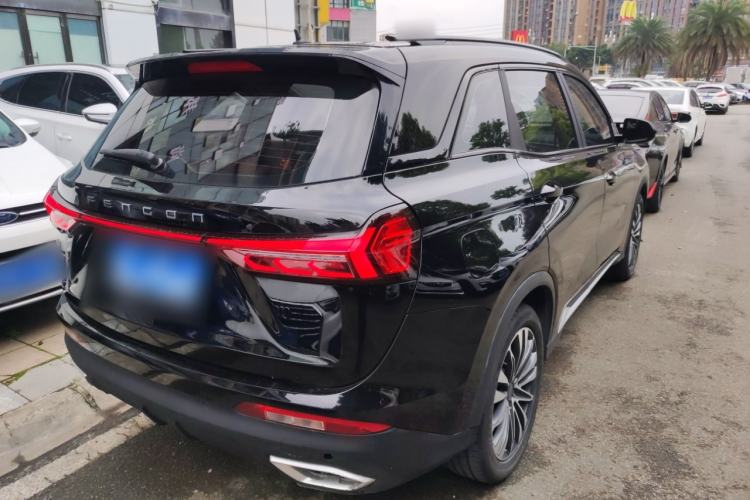 Used Dongfeng Fengon 580 2022 1.5T Automatic Luxury Edition Rear Right 45 Deg