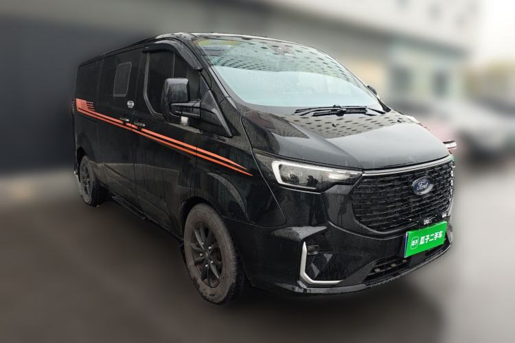 Used Ford Transit 2023 2.0T Diesel Automatic Commercial & Travel Version Mid-axle Low-roof Design 7/8/9-Seater