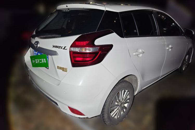 Used Toyota YARiS L Zhi Xuan 2019 1.5E CVT Dynamic Edition China VI compliant Rear Right 45 Deg